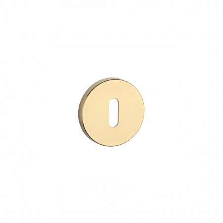 Rozete pentru manere - Rozeta APRILE R SLIM 7MM LG PVD - PVD auriu lustruit OB