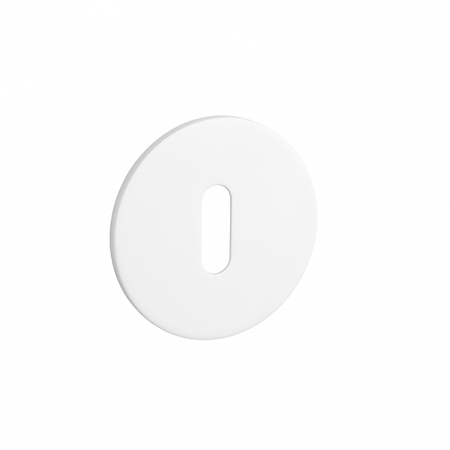 Rozete pentru manere - Rozeta STERK OVAL 1710 ULTRA SLIM 3MM WH - alb mat OB