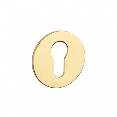 Rozete pentru manere - Rozeta STERK OVAL 1711 ULTRA SLIM 3MM PVD GOLD - auriu lustruit PVD PZ