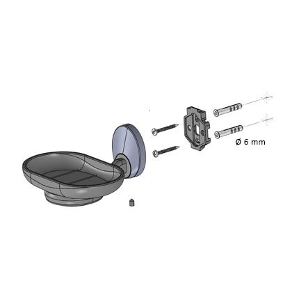 SAPUNIERA CU SUPORT PASSION [1]