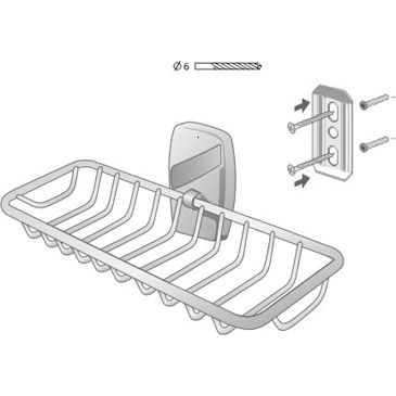 SAPUNIERA DUS OREGON MARE CROM SATIN [1]
