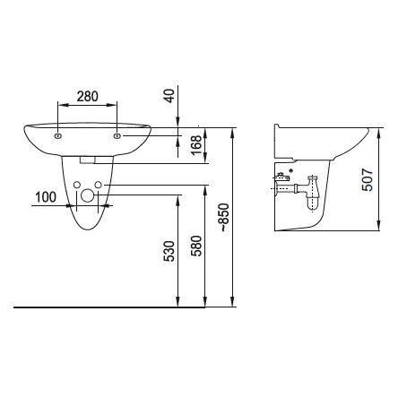 PIEDESTAL SUSPENDAT ARCO [1]