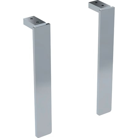 Dulapuri baza si blaturi lavoar - SET PICIOARE MOBILIER SELNOVA CROM LUCIOS (2 BUC)