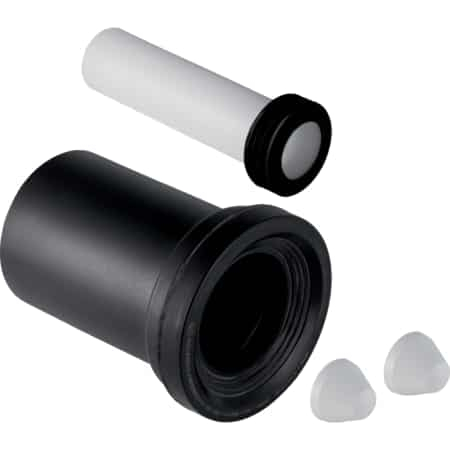 Sifoane, racorduri si ventile - CONECTOR SET HDPE L=18.5 CM, DIAM. 90 MM CAL. I