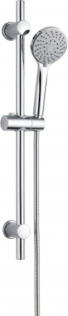 Baie - Set de duș, 5-funcții, cu bară glisantă, Deante, Avis,Cromat