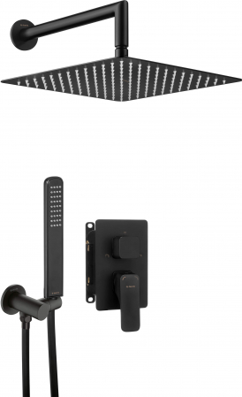 Sisteme de dus - Set de duș cu montare îngropată, cu BOX pentru baterie