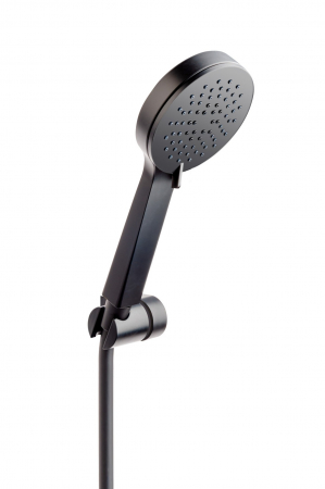 Seturi de dus - SET DUS INULA, CU SUPORT, FURTUN SI PARA DUS 3 FUNCTII, NEGRU