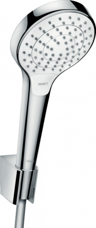 Seturi de dus - SET DUS CROMA SELECT S VARIO 3 JET, CU PORTER SI FURTUN 1.60 M ALB-CROM