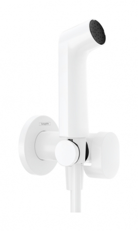 Seturi de dus - SET DUS INCASTRAT IGIENA INTIMA S CU MIXAJ, SUPORT DUS, FURTUN 1,25M, ALB MAT ( NECESITA CORP INCASTRAT 29235180)