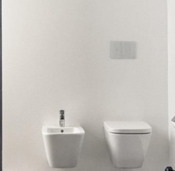 Seturi si pachete baie - Set Ideal Standard i.Life B alb,contine vas Wc suspendat +capac soft close+bideu suspendat