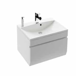 Baie - Set mobilier Horyzont 60 suspendat si lavoar Amelia 60