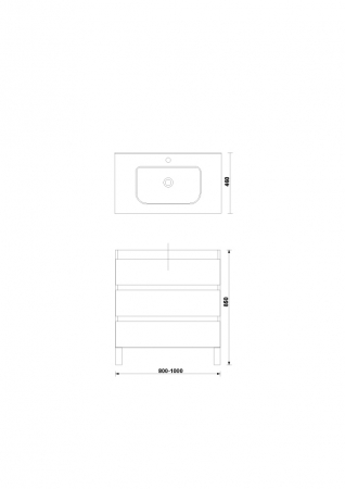 MOBILIER DAILY STATIV 80X46X56.5 ANTRACIT LUCIOS,3 SERTARE,CU LAVOAR [1]