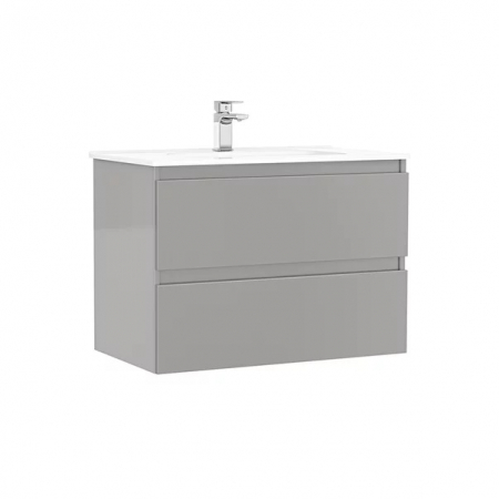 Baie - MOBILIER DAILY 80X46X56.5 GALET LUCIOS, 2 SERTARE,CU LAVOAR