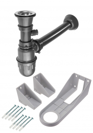 Sifon pentru chiuveta din inox, ZYK_010B [1]