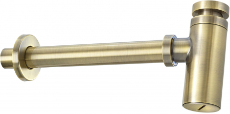 Sifoane, racorduri si ventile - Sifon pentru lavoar, rotund, Deante, ,bronz