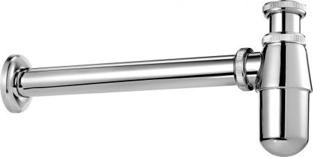 Sifoane, racorduri si ventile - Sifon pentru lavoar, tip butelcă, Deante, ,Cromat