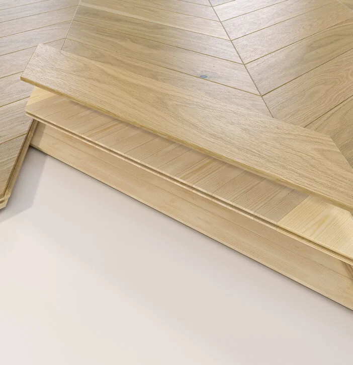 Parchet Triplustratificat Stejar Balos Chevron 130 [2]