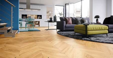 Parchet Triplustratificat - Barlinek parchet Stejar Caramel Chevron 130