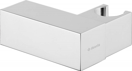 Baie - Suport de perete, pentru dușurile de mână, alamă, Deante, Square,Cromat