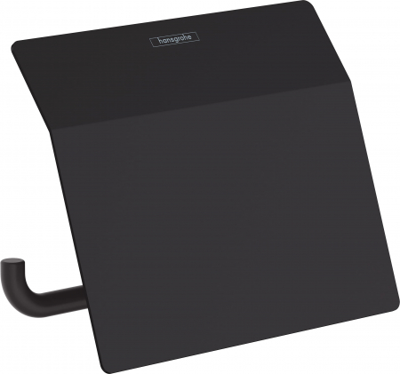 Suport hartie igienica - SUPORT HARTIE IGIENICA CU APARATOARE ADDSTORIS,  NEGRU MAT