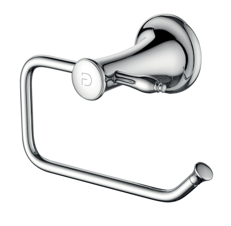 Accesorii de baie - Suport hartie igienica simplu Lacrima, crom