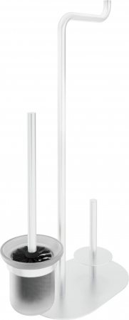 Accesorii baie - Suport hârtie igienică stativ - 3-funcții