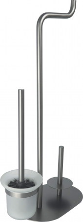 Perii WC - Suport hârtie igienică stativ - 3-funcții