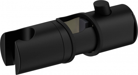 Baie - Suport pentru dușul de mână, pentru bara glisantă, Deante, ,Negru