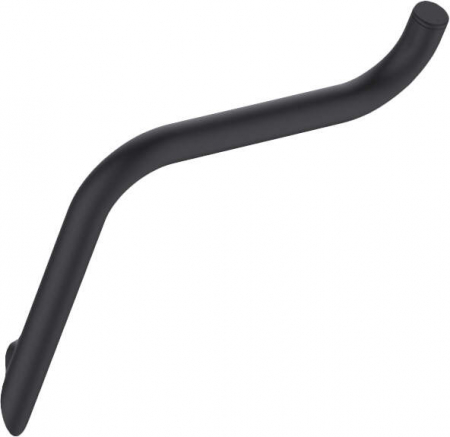 Accesorii baie - Suport pentru hârtie igienică, montare pe perete, Deante, Silia,Negru