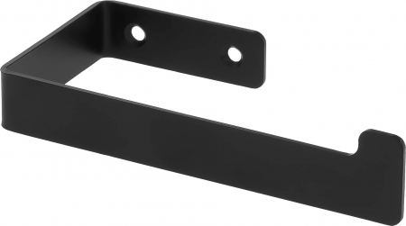 Suport hartie igienica - Suport pentru hârtie igienică, montare pe perete, Deante, Mokko,Negru