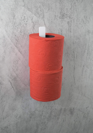 Suport pentru păstrarea hârtiei igienice, Deante, Mokko,Alb [3]