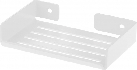 Baie - Suport pentru săpun, montare pe perete, Deante, Mokko,Alb