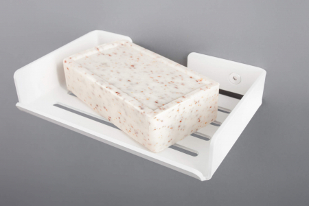 Suport pentru săpun, montare pe perete, Deante, Mokko,Alb [5]