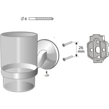 PAHAR CU SUPORT CHROMA [1]