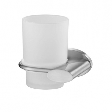 Suport periute dinti - PAHAR CU SUPORT SIDE SATIN NICHEL