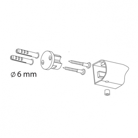 SUPORT PROSOP DUBLU FUTURA NEGRU 610 [1]