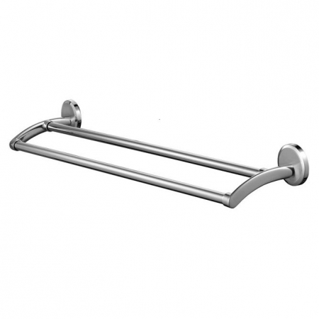 Cuiere si suporti prosop - SUPORT PROSOP BARA DUBLA 610 SENSATION CROM SATIN