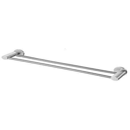 Cuiere si suporti prosop - SUPORT PROSOP BARA DUBLA 610 MM SIDE SATIN NICHEL