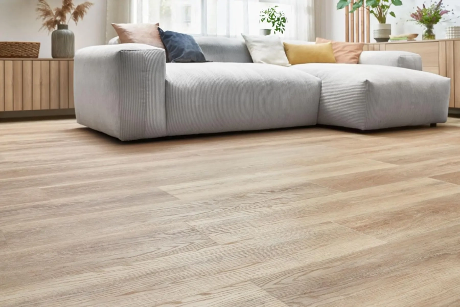 Parchet SPC - Parchet SPC Plăcile de vinil Arbiton WOODRIC ACOUSTIC - STEJAR TIMBERSLAND - 5.3mm/0.55mm