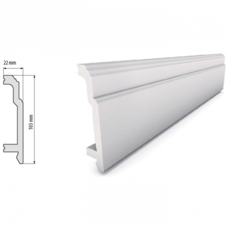 Plinte pentru parchet - Plinta Duropolier