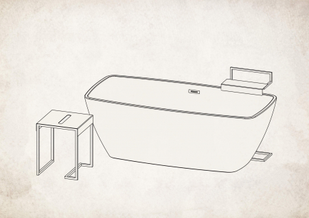 Scăunel - masă baie [1]