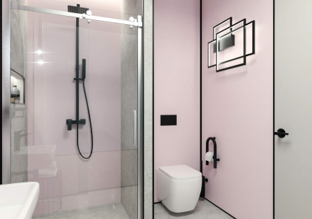 Pălărie de duș, cu baterie de duș [2]