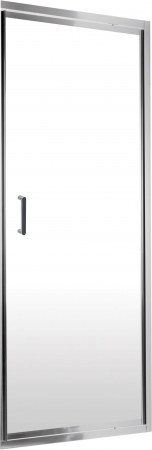 Panouri si usi de dus - Ușă de duș, încastrat, 80 cm - prins cu balamale