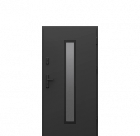 Usi si manere - Usa de exterior din otel  Porta Thermo  Glass G4