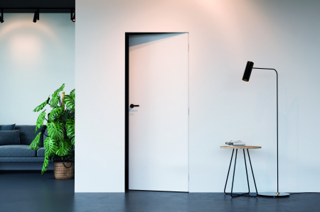 Usa filomuro Porta Doors Hide cu  falt  ascuns(deschidere in interior)-3 balamale 3D ,usa cu miez din pal perforat [7]