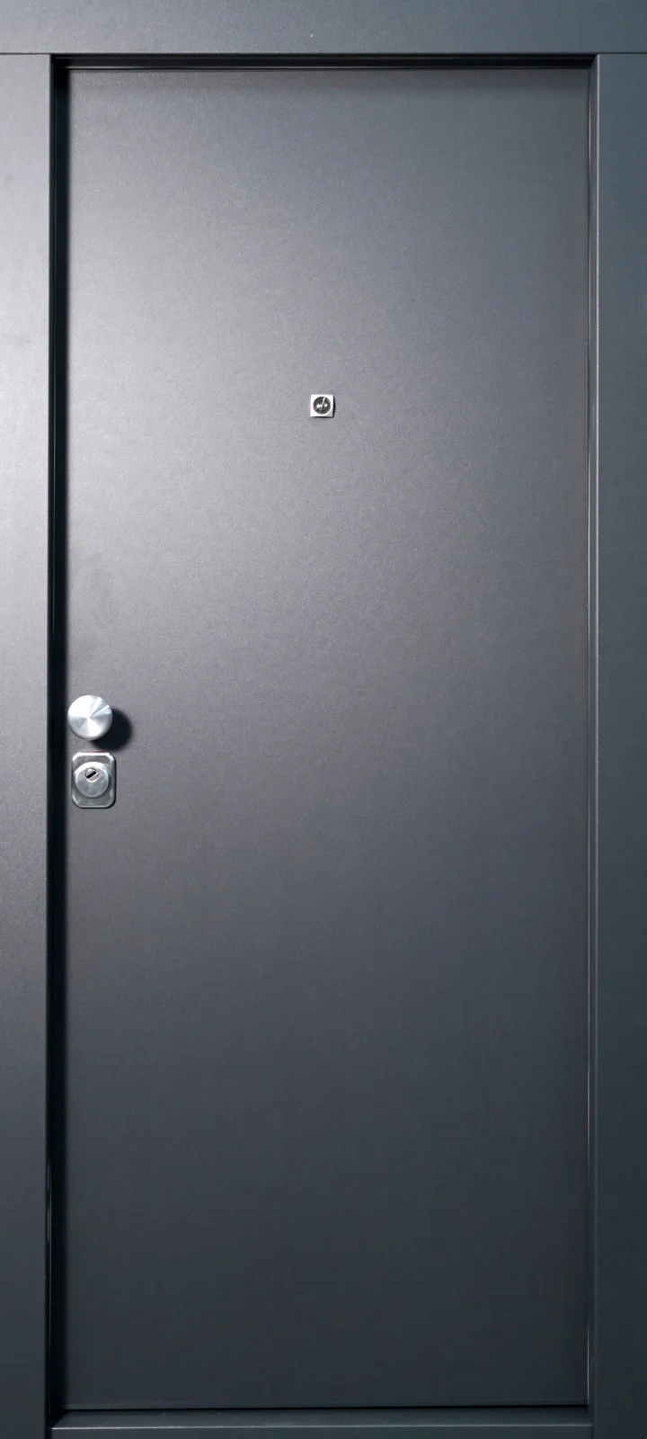 Usi intrare in apartament - Ușă Metalică pentru intrare apartament Aplot  Secureze  E200/C500 culoare ECO CHAGREEN GRAPHITE(la exterior)/alb WHITE SILK (la interior)