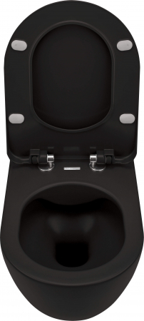 Vas de WC, cu capac, fără bordură [3]