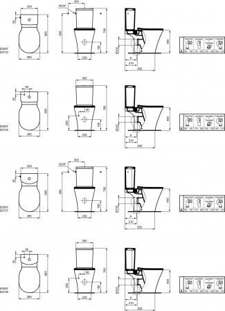 VAS WC CONNECT AIR C/C STATIV AQUABLADE [3]