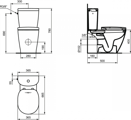 VAS WC CONNECT I.O. CU FUNCTIE DE BIDEU [1]