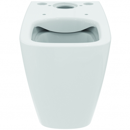 Vas wc pe pardoseala Ideal Standard I.Life B RimLess+ 66 x 35 cm, scurgere orizontala, alb [1]